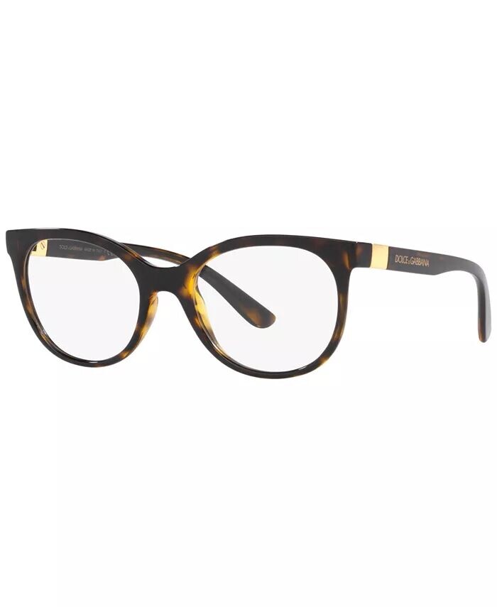 

Dolce & Gabbana DG5084 Женские очки кошачий глаз Dolce&Gabbana, коричневый