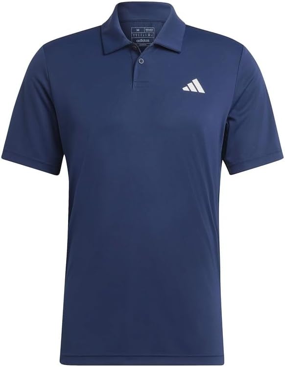 Мужская теннисная поло-рубашка adidas Club MLE69, темно-синий — фото 2