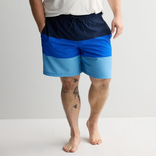 

Большие и высокие плавки с цветными блоками Trinity Coast, цвет navy colorblock