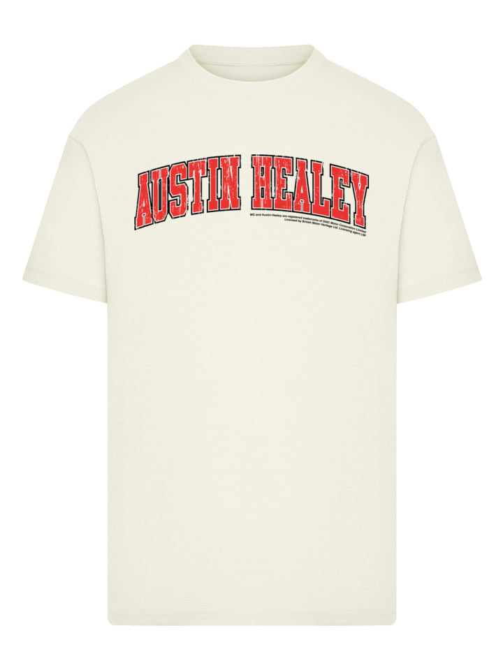 

Футболка колледжа Остина Хили British Motor Heritage песочного цвета F4NT4STIC, Бежевый, Футболка колледжа Остина Хили British Motor Heritage песочного цвета F4NT4STIC