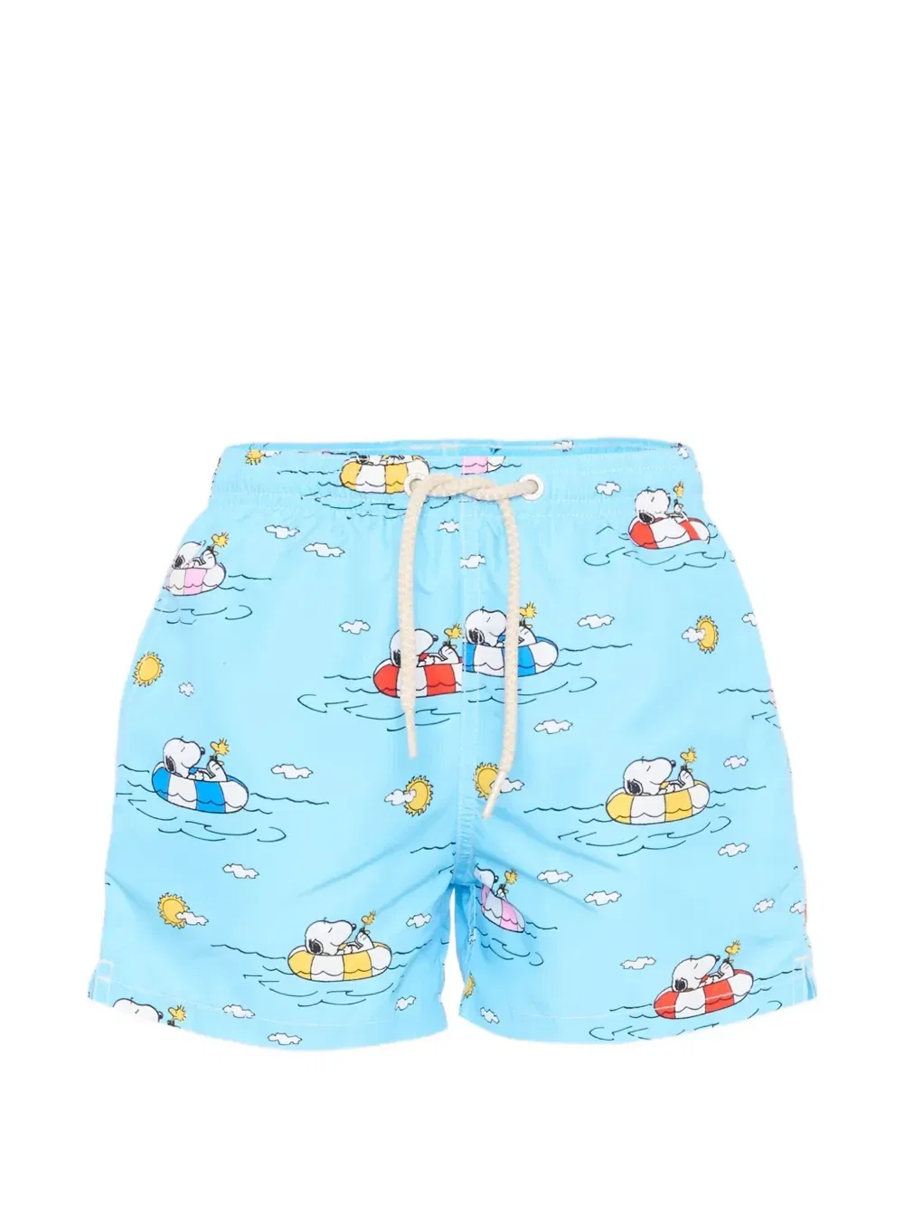 Шорты для плавания на шнурке MC2 Saint Barth Kids, синий