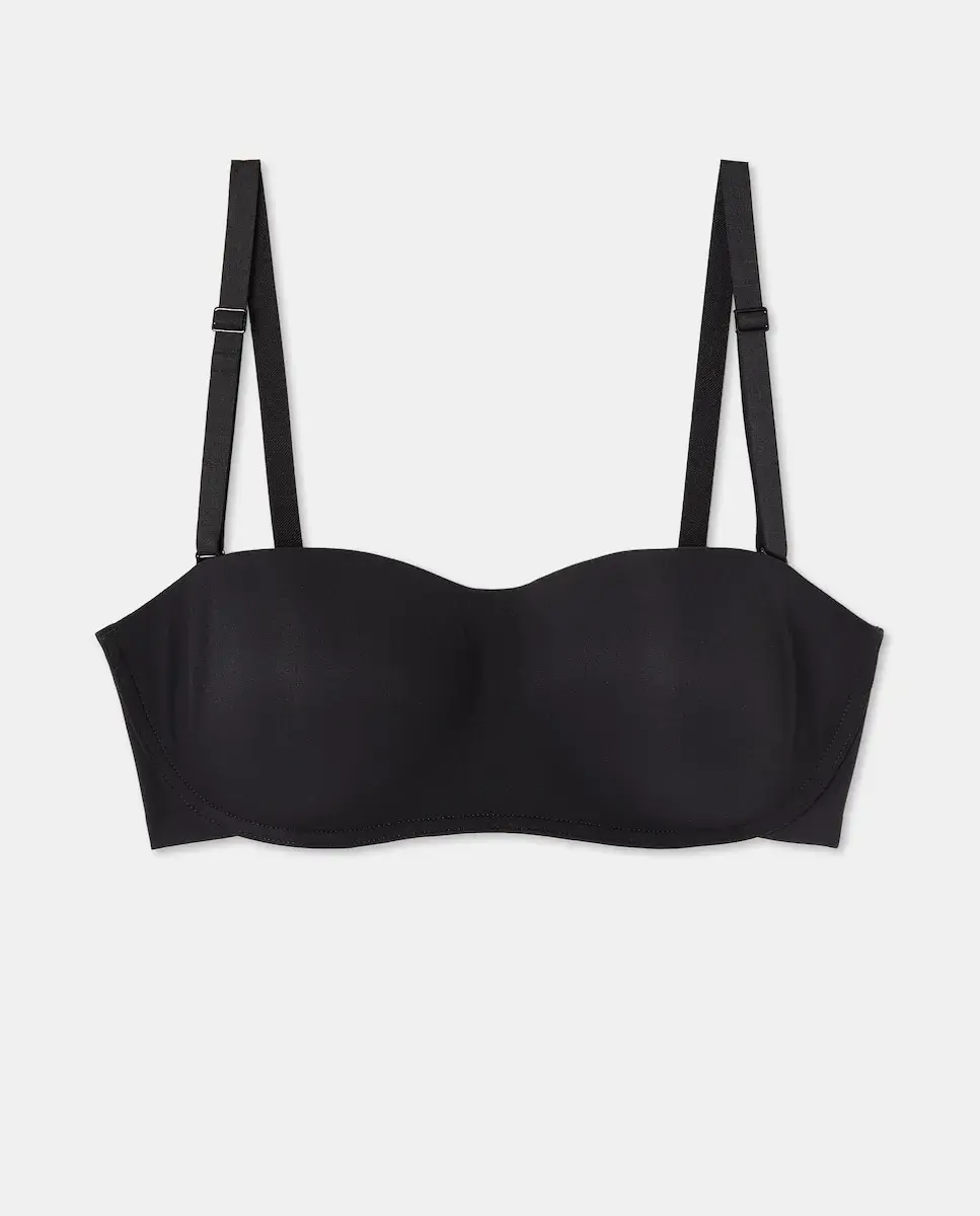 

Бюстгальтер-бандо из микрофибры Énfasis, черный