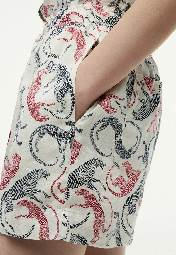 Шорты Tommy Hilfiger, Leopard Baroque Rwb — фото 4