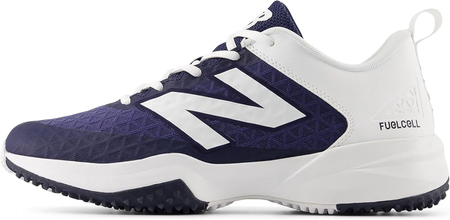 Мужские бутсы New Balance FuelCell 4040 V8 для травы, темно-синий/белый — фото 2