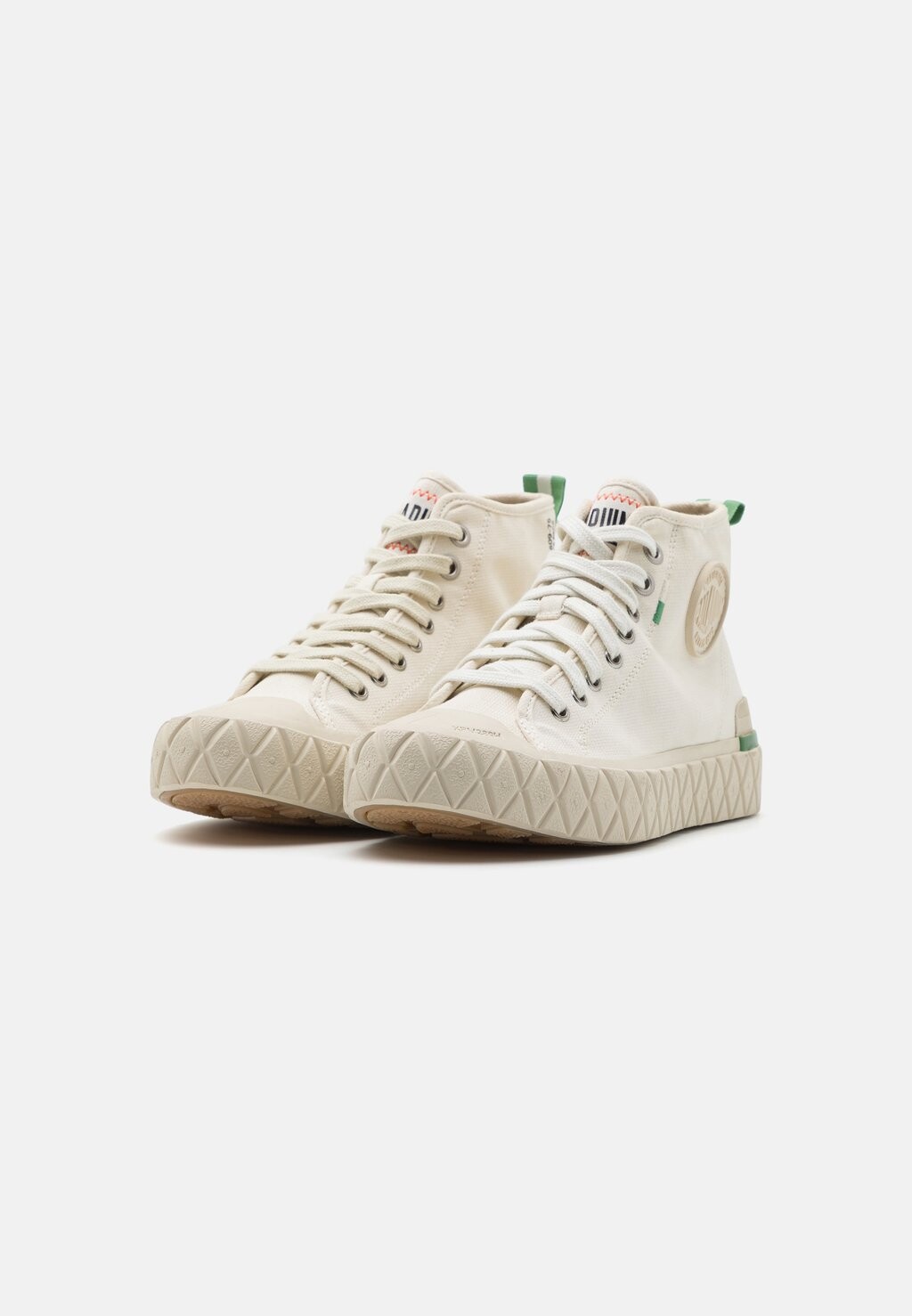 Высокие кеды Ace Chukka Unisex Palladium, цвет cream white — фото 2