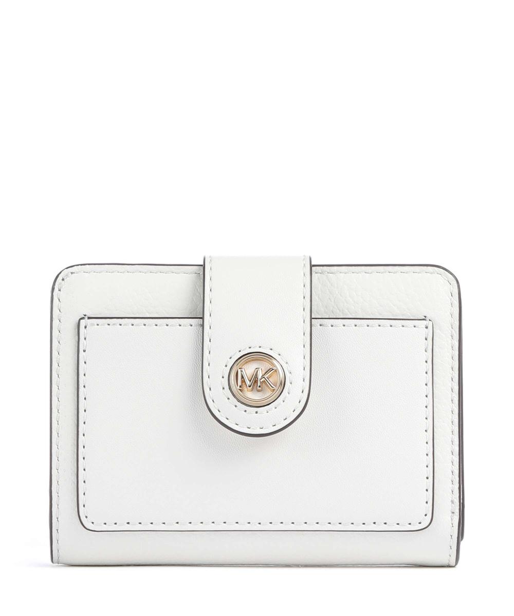 

Кошелек с подвесками MK из зернистой коровьей кожи Michael Kors, белый