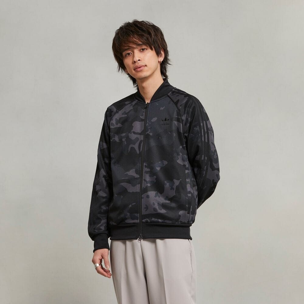 

Джерси Adidas Camo SSTR track top, черный