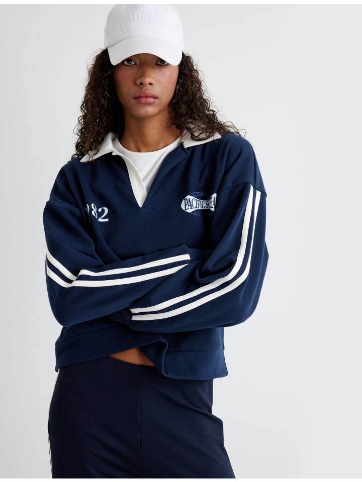 

Толстовка KOTON Sweatshirt, цвет Marineblau
