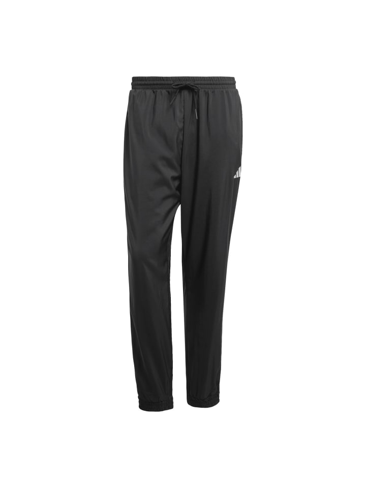 

Adidas Черные укороченные спортивные штаны