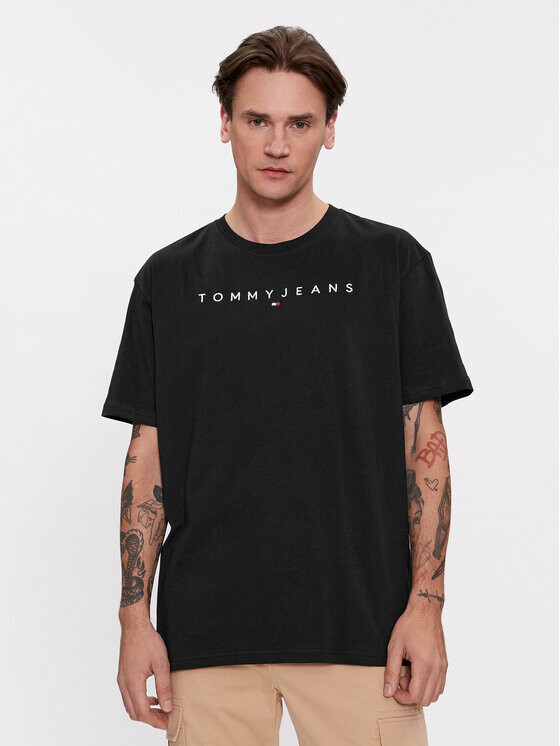 

Футболка стандартного кроя Tommy Jeans, черный