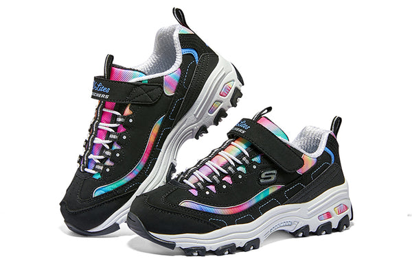 Кроссовки dlites 'black multi' Skechers, черный — фото 3