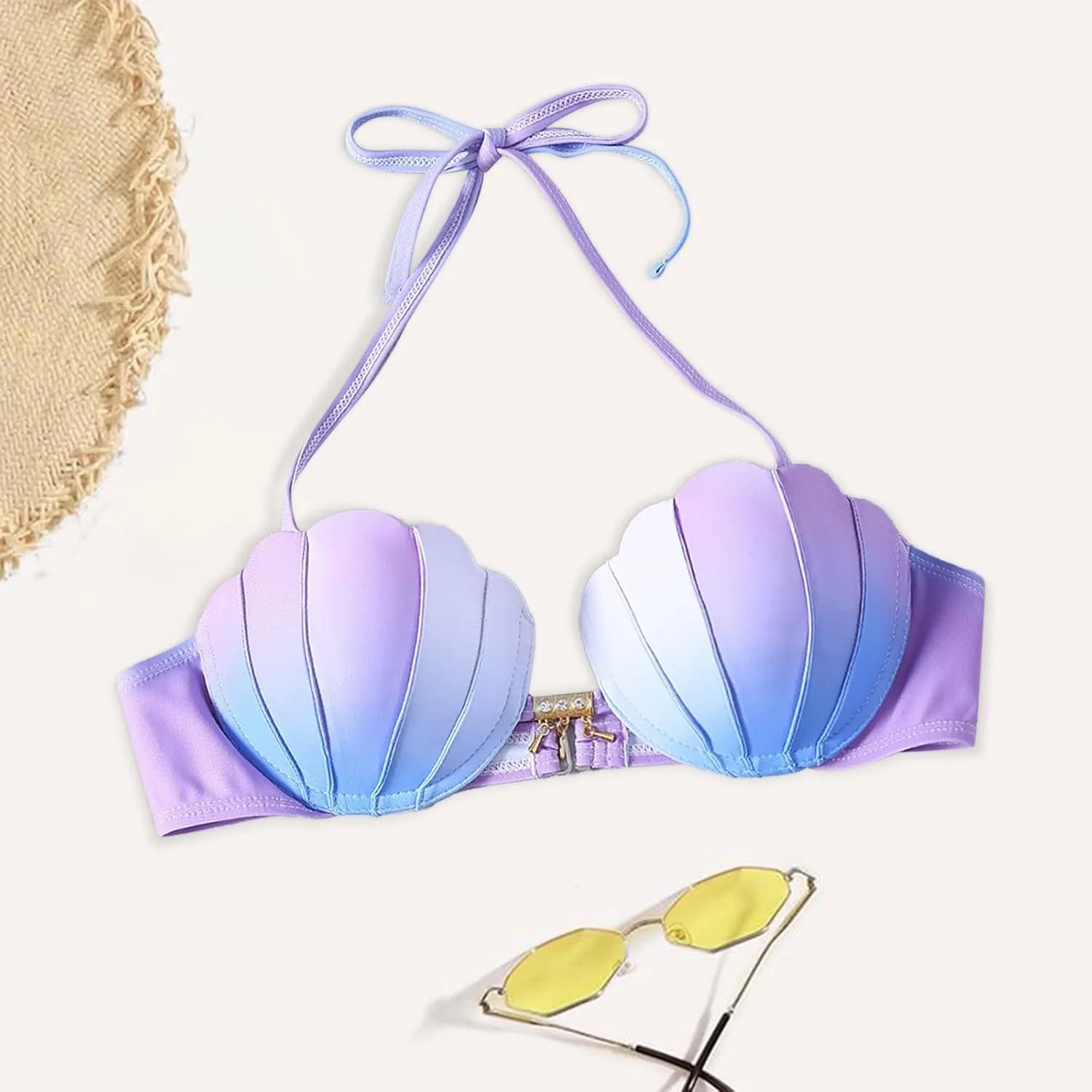 Топ бикини Strappy Seashell с underwire — фото 3