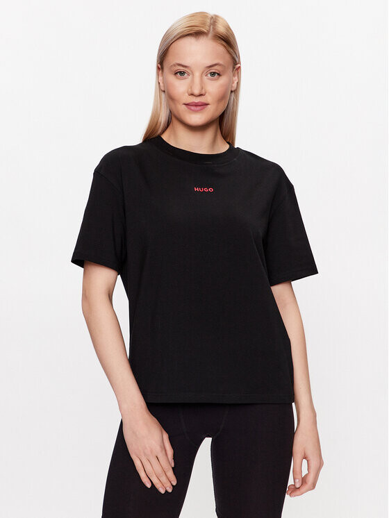 

Футболка свободного кроя Hugo, черный