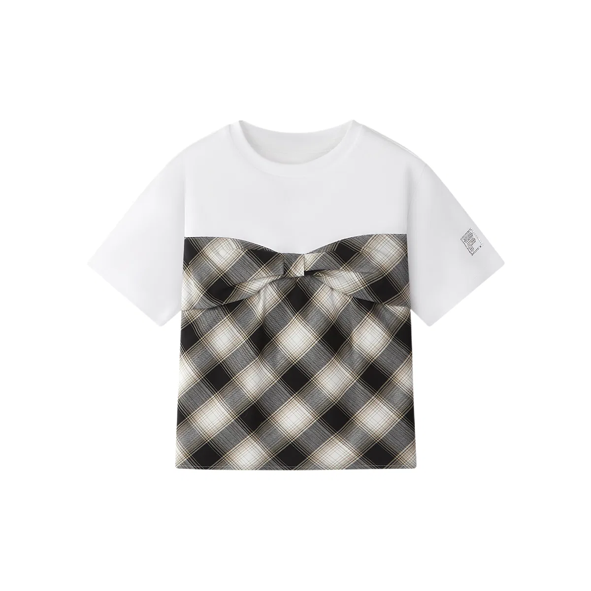 Футболка с круглым вырезом Moderate FILA KIDS, Standard White