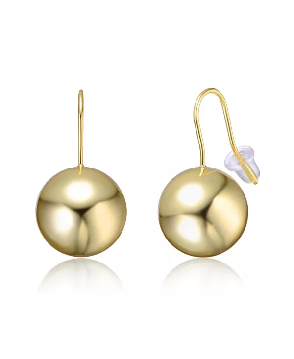 

Серьги-Подвески с покрытием из белого золота или 14-каратного золота Rachel Glauber, gold