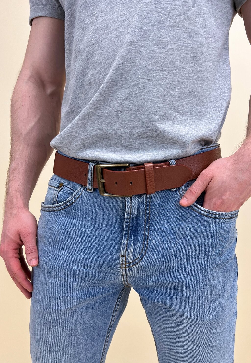 

Ремень деловой VERNER Gusti Leder, цвет braun