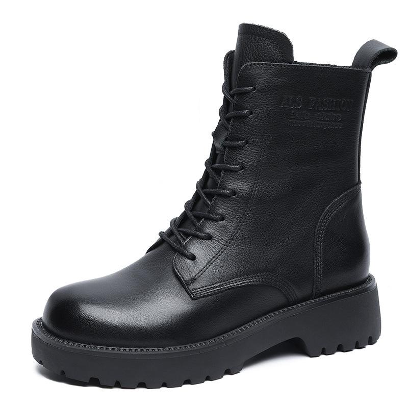 Ботинки Martin 4,5 см женские Devanro, Black