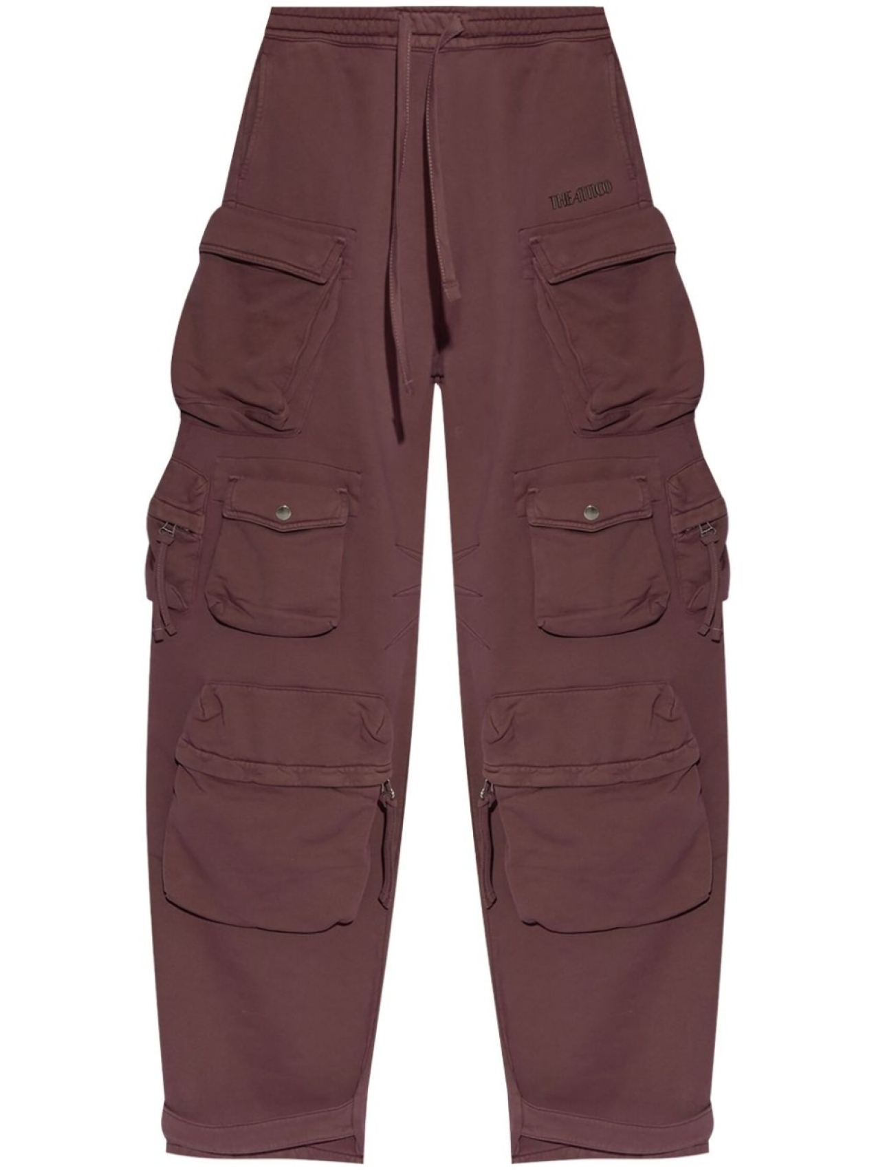 

The Attico брюки карго, фиолетовый