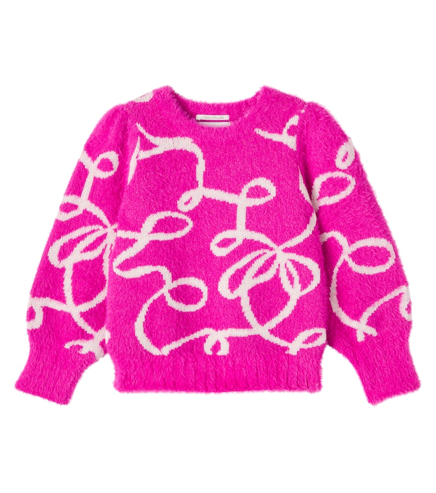 

Свитер с интарсией Scotch & Soda Kids, Fuchsia Red
