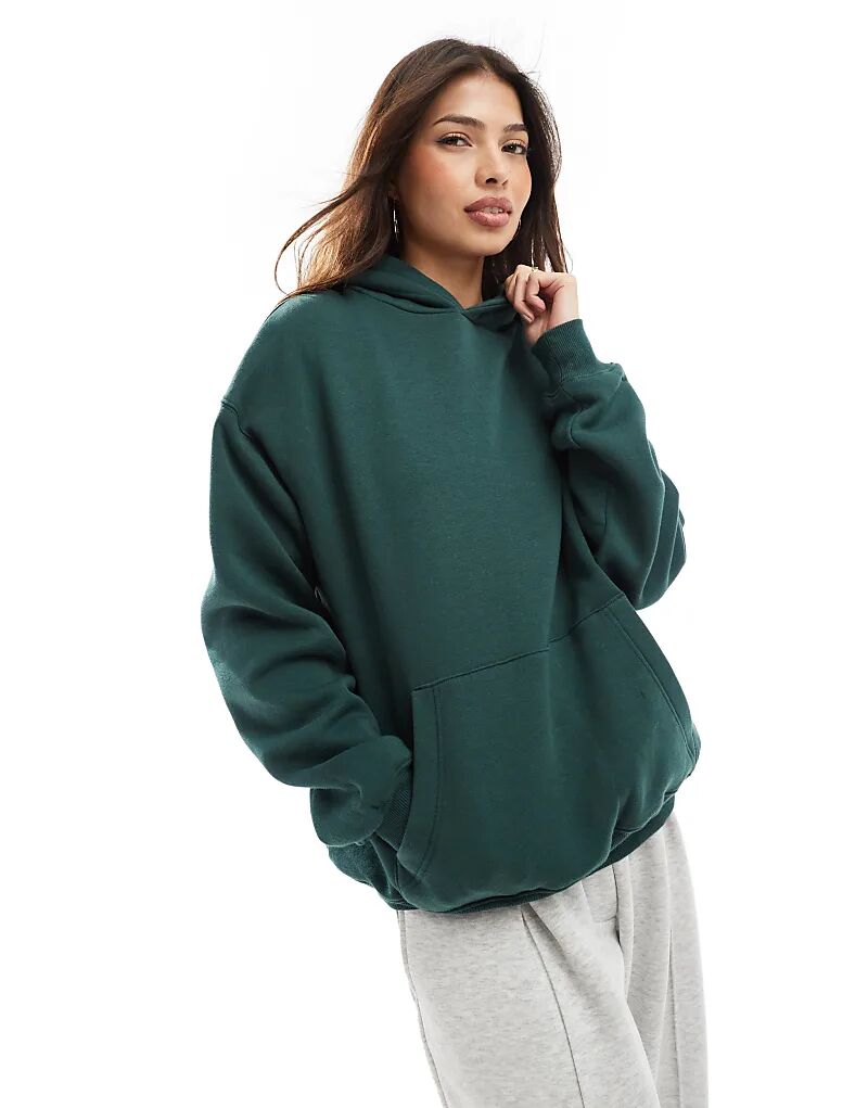 

Cotton On – Классическая толстовка с капюшоном цвета еловой зелени Cotton:On