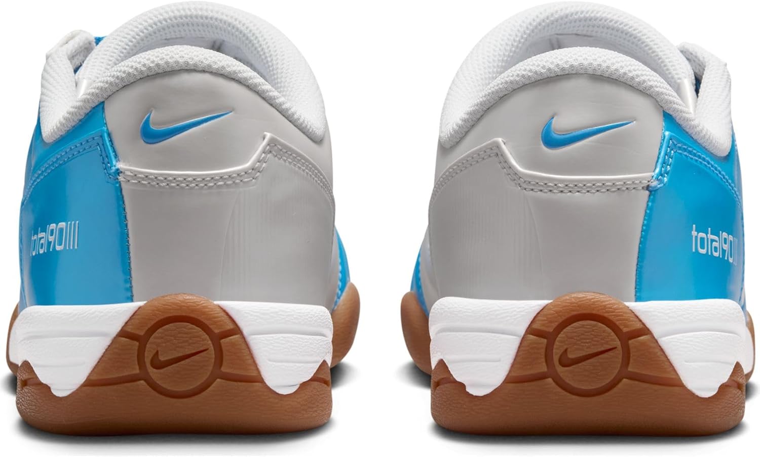 Nike Мужские кроссовки Total 90, University Blue Vast Grey Gum Medium Brown White — фото 3