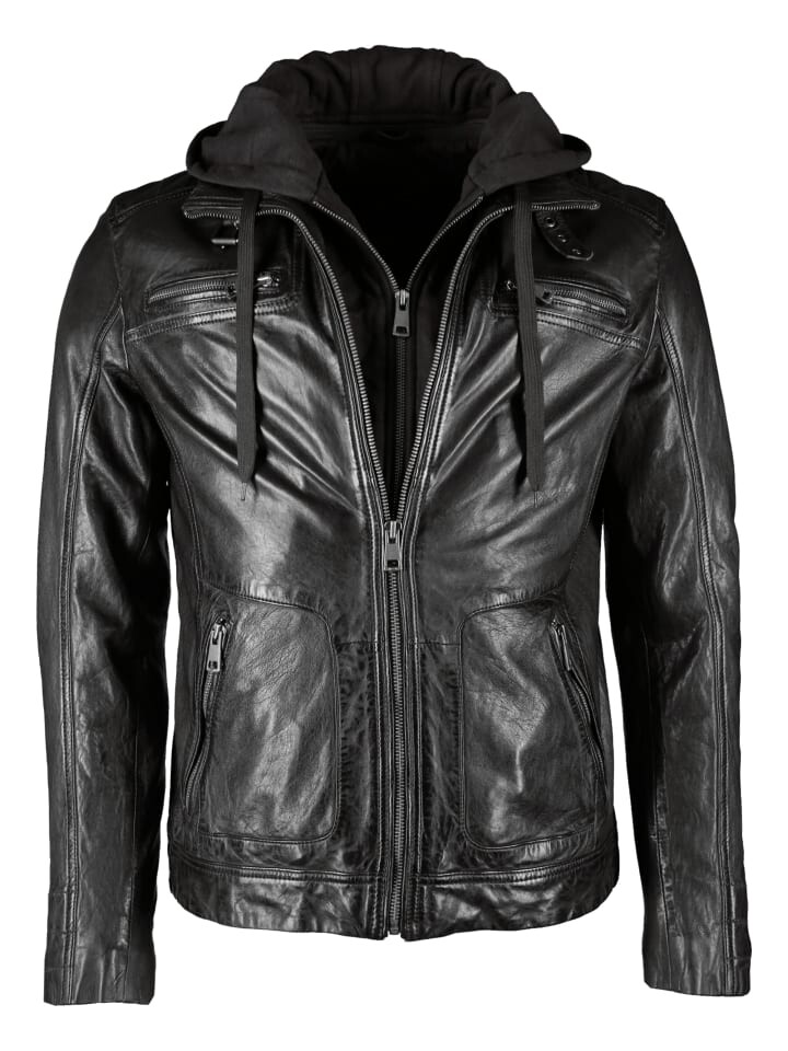 

Кожаная куртка JCC 40750, черный