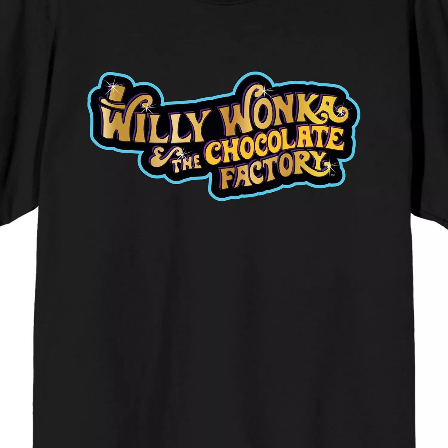 

Мужская футболка с логотипом Willy Wonka Licensed Character