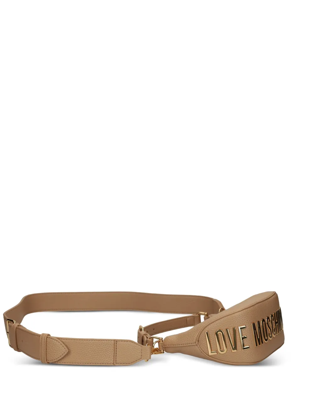 

Сумка через плечо с логотипом Love Moschino, коричневый