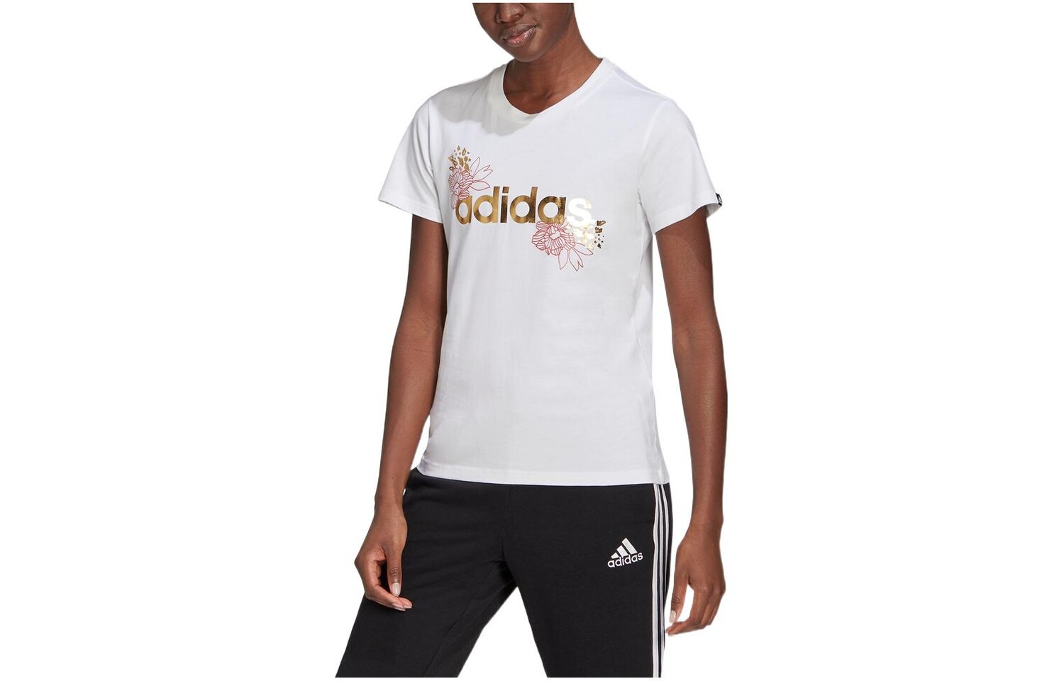 

Футболка женская белая Adidas