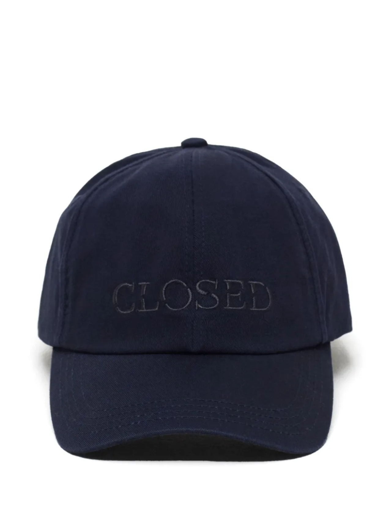 

Closed кепка с вышитым логотипом, синий