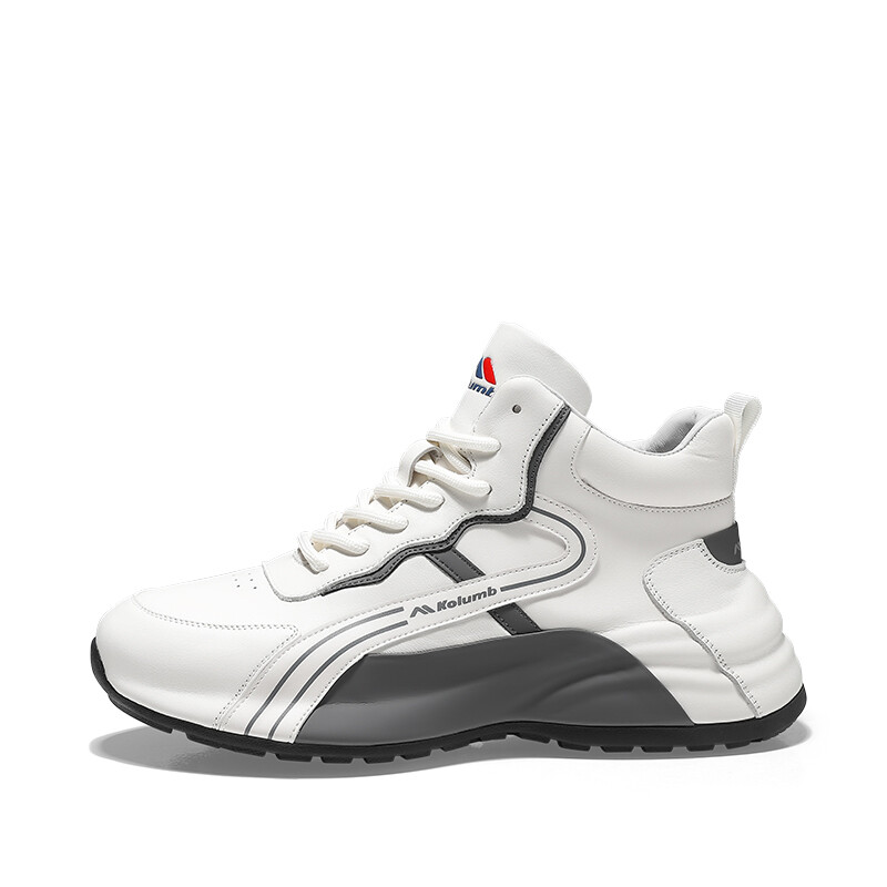 

Кроссовки мужские Lifestyle Shoes Men High-Top Gray Kolumb