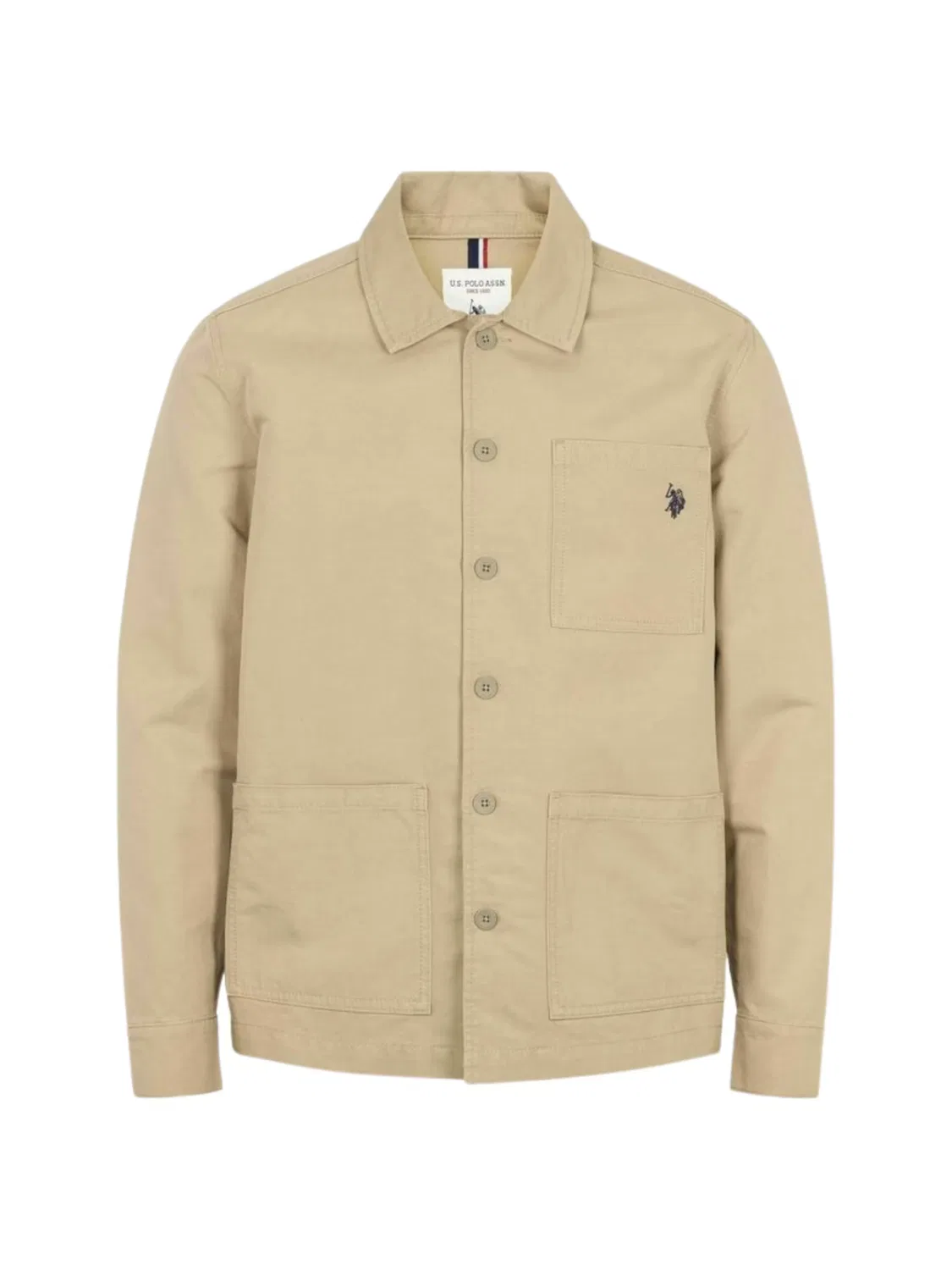 Рубашка на пуговицах стандартного кроя ' Connor Overshirt ' U.S. Polo Assn., Beige