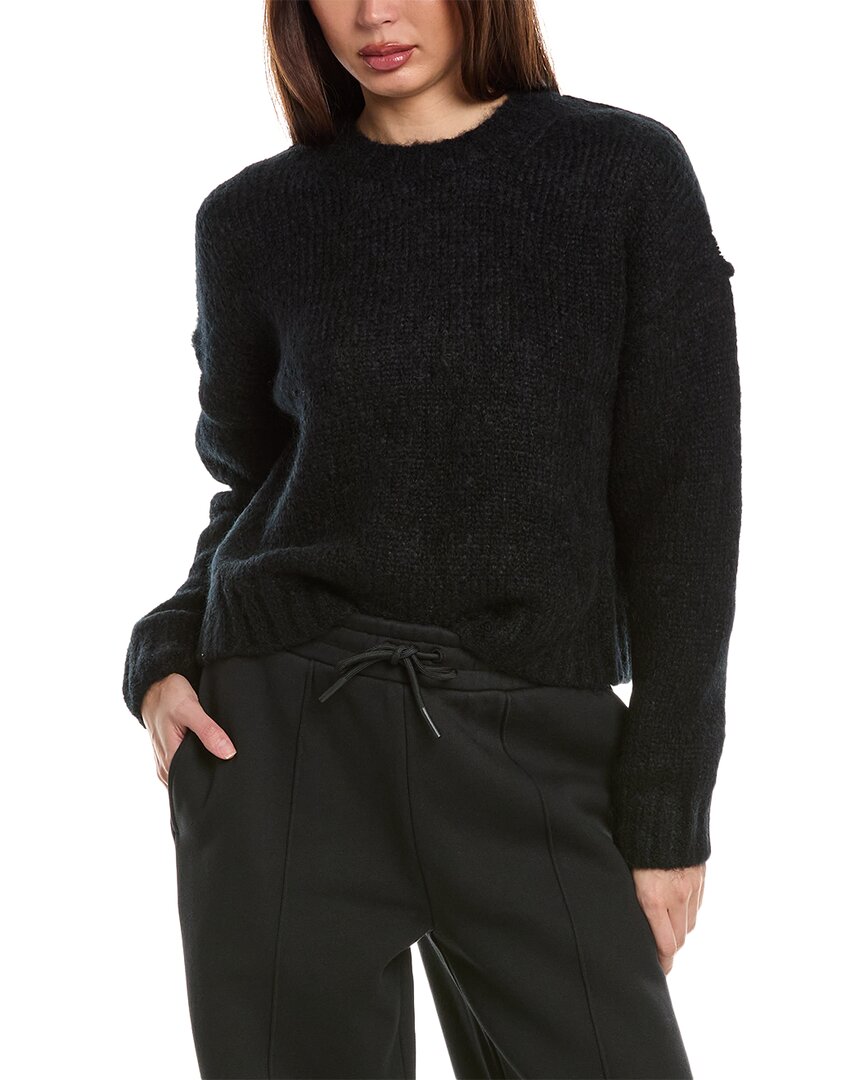 

Свитер Sweaty Betty из смеси букле, альпаки и мохера, черный