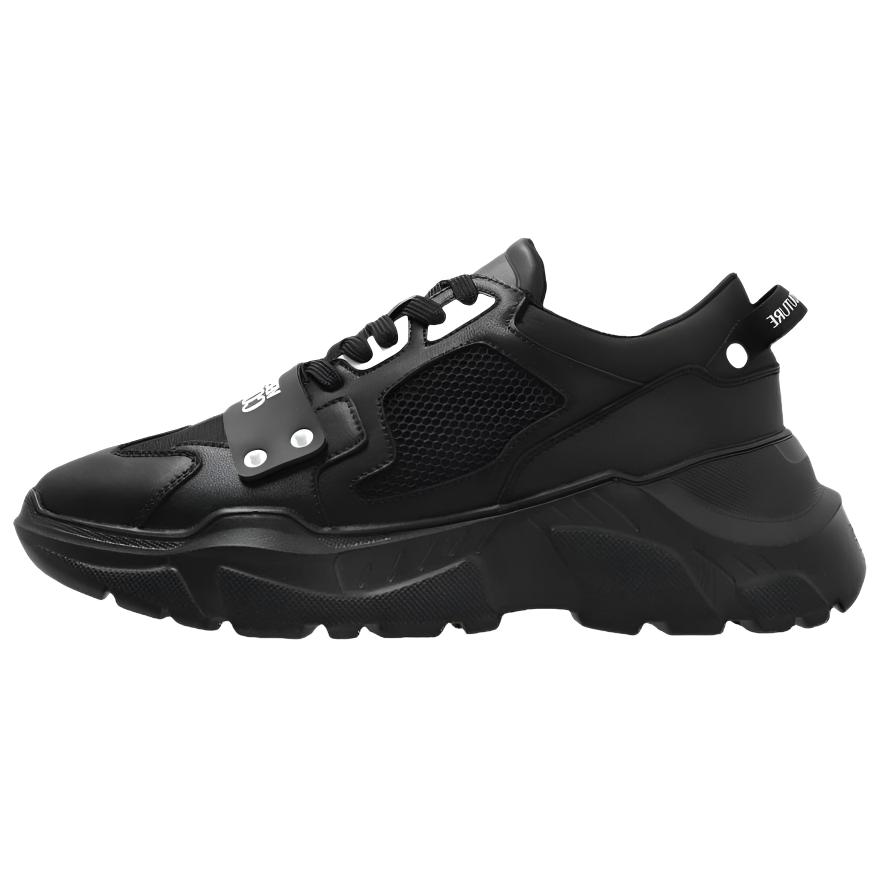 

VERSACE JEANS COUTURE Низкие массивные кроссовки мужские черные