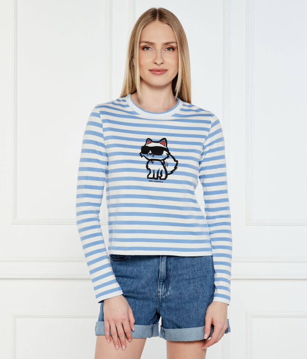 

Значок блузки Regular fit Karl Lagerfeld, синий