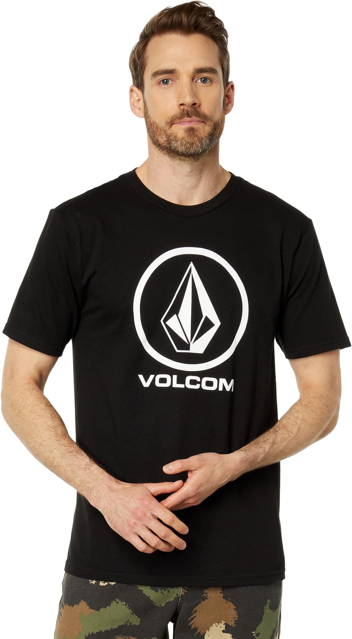 

Футболка Volcom Crisp Stone Short Sleeve Tee, цвет Black 2