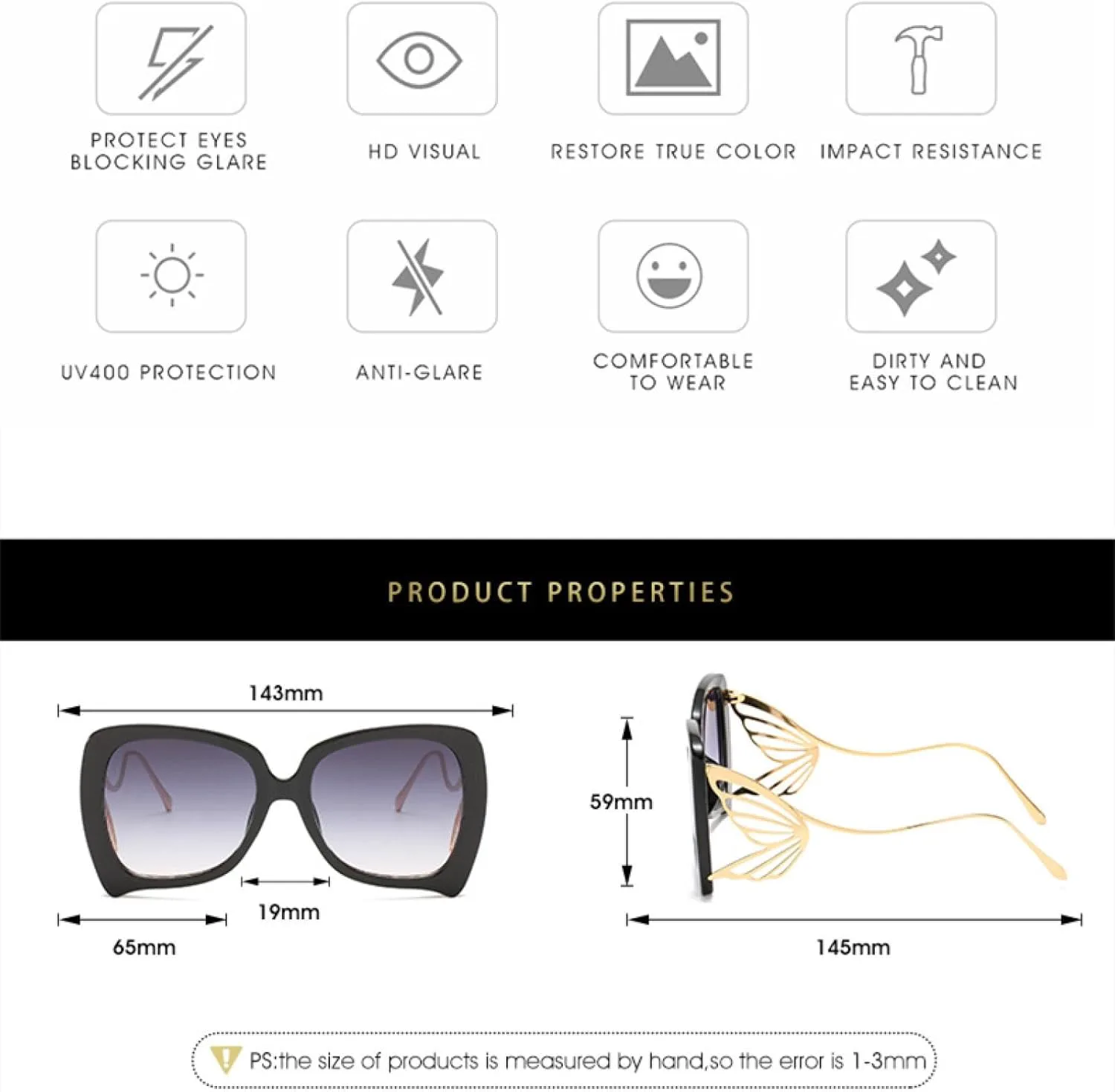 

Модные солнцезащитные очки для женщин и мужчин, металлические очки для путешествий, уличной фотографии, защита от УФ-излучения UV400 TKKTLLT, Leopard Tea