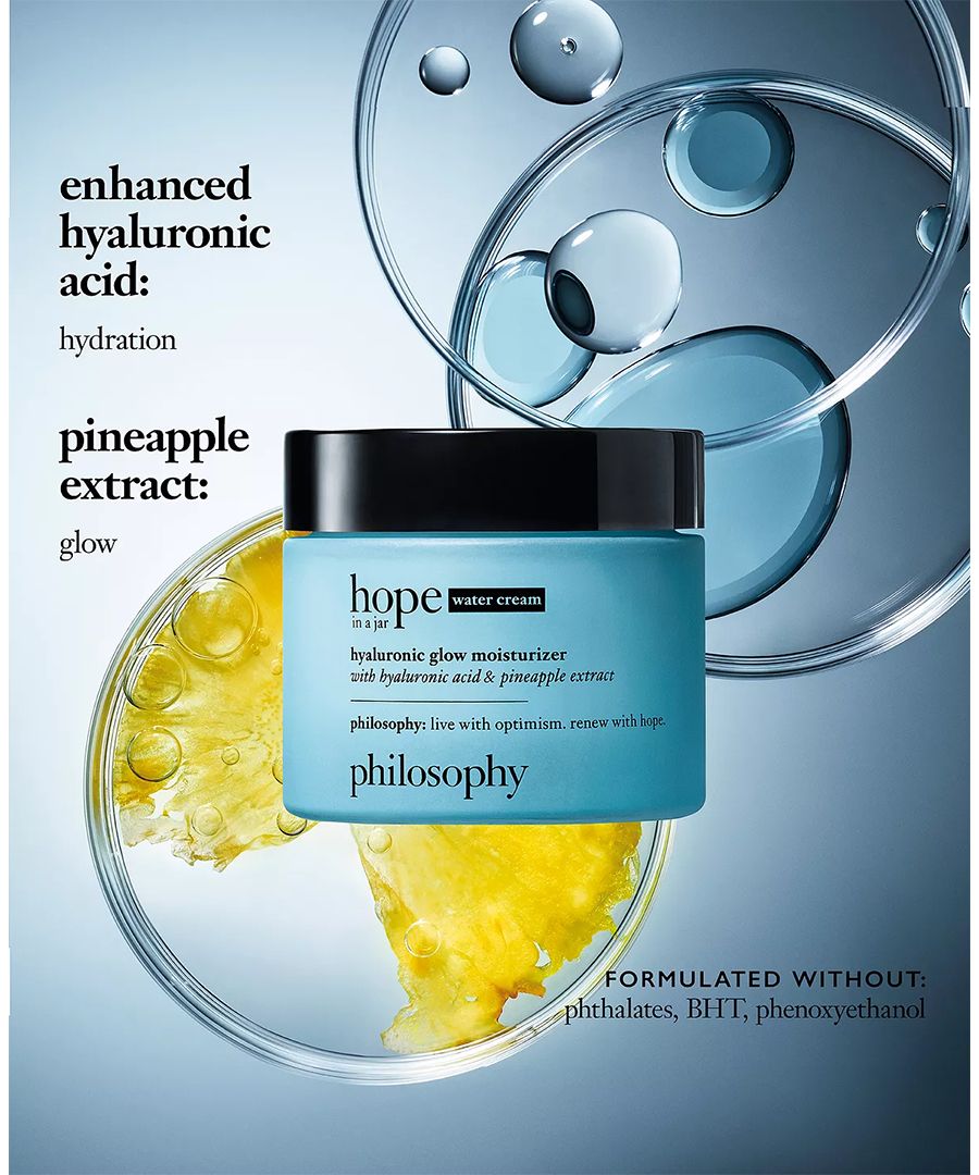 Сыворотка Philosophy — Увлажняющий Hope in a Jar Hyaluronic Glow с гиалуроновой кислотой и экстрактом ананаса, 57 г — фото 3