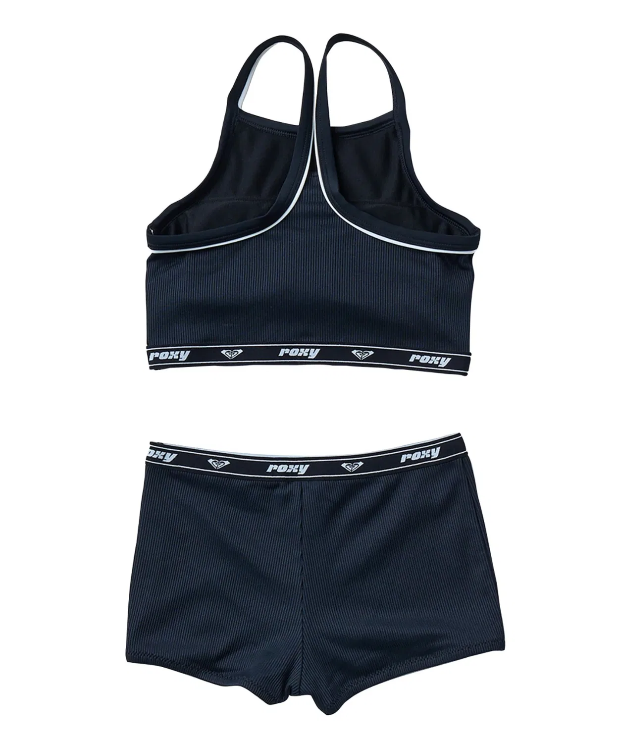 Танкини Roxy MINI FUN & ALIVE BIK для детей, чёрный — фото 2