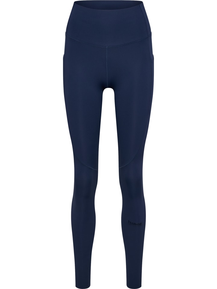 

Hummel Леггинсы Hmlhiit женские в синем цвете