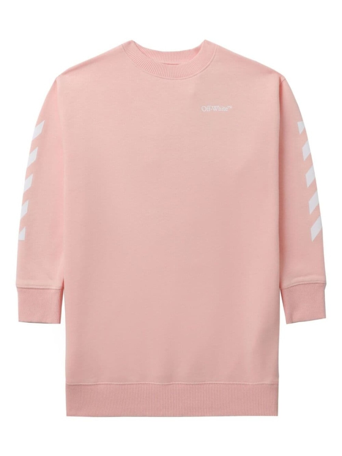 

Off-White Kids толстовка с логотипом, розовый