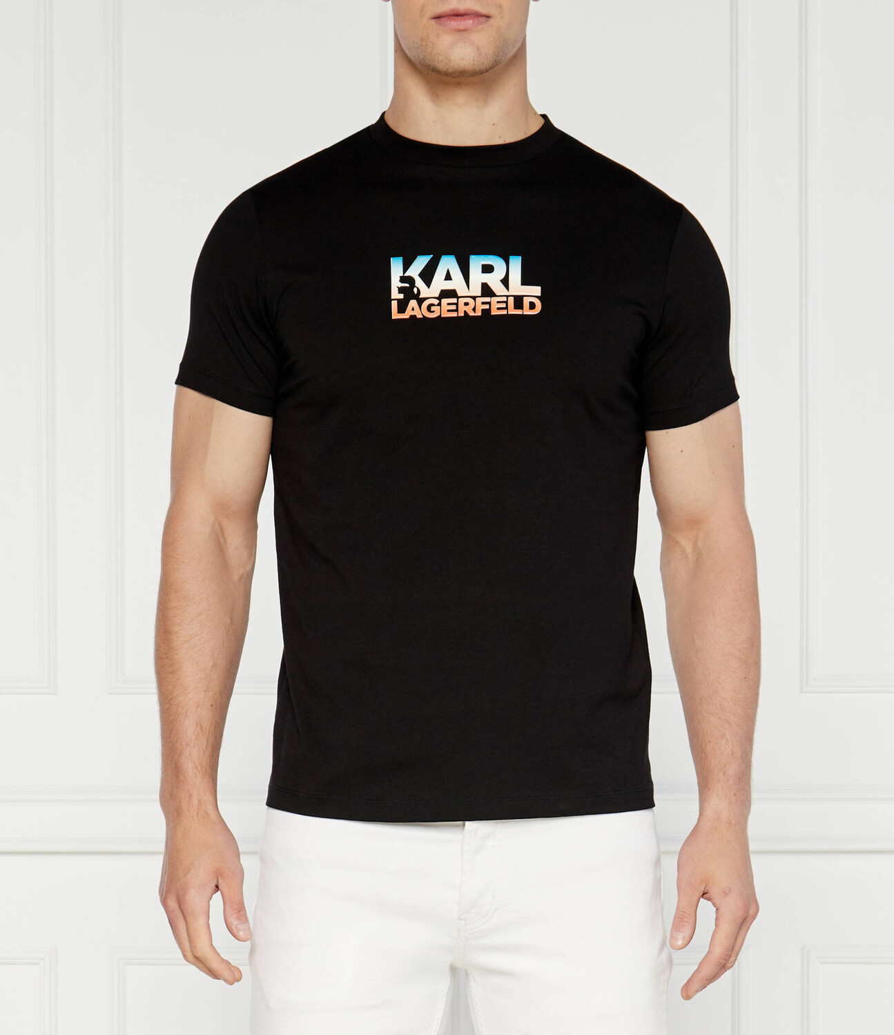 

Футболка Karl Lagerfeld Regular Fit, черный