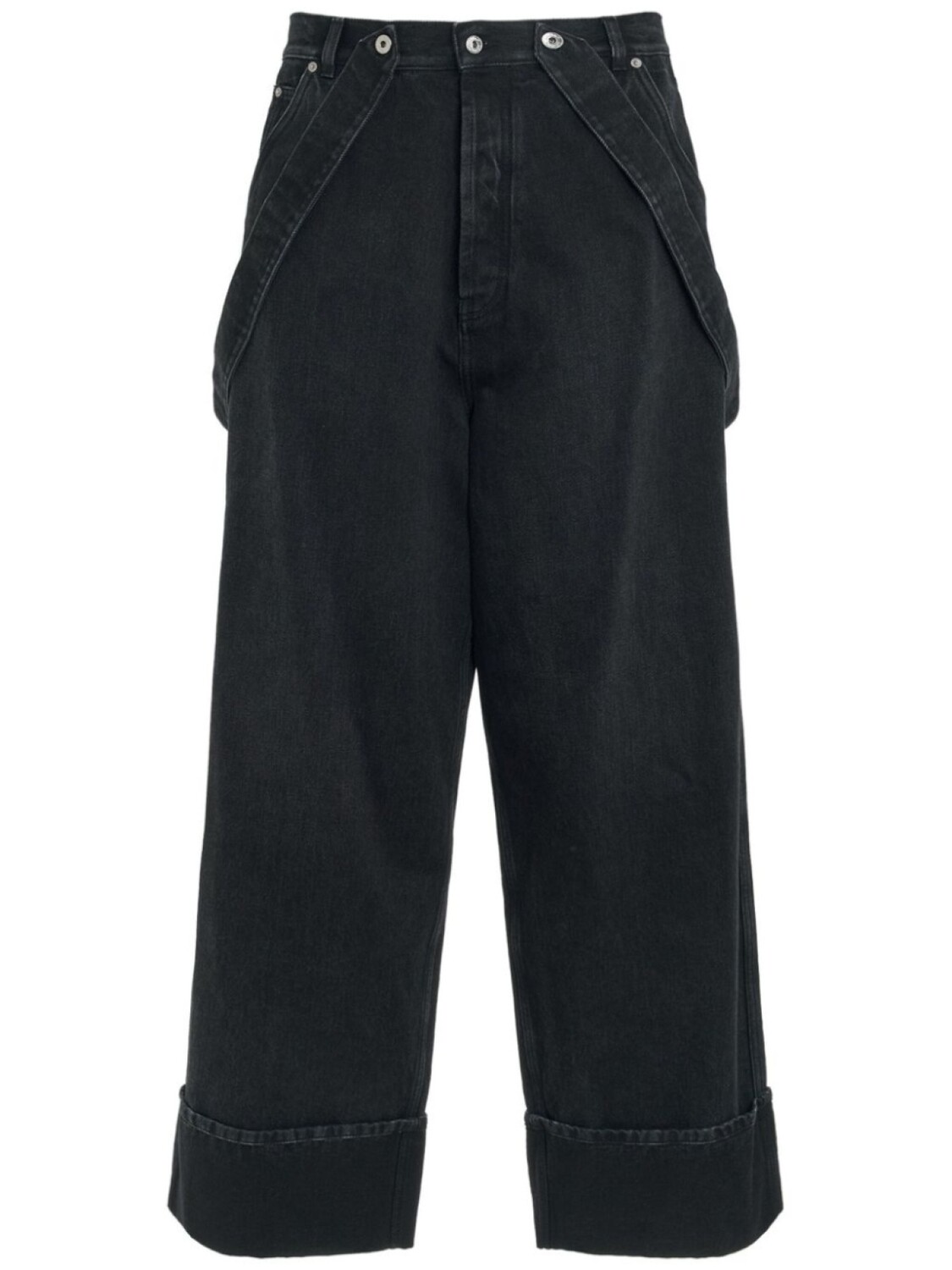 

Off-White джинсы с подтяжками в стиле 90-х, серый