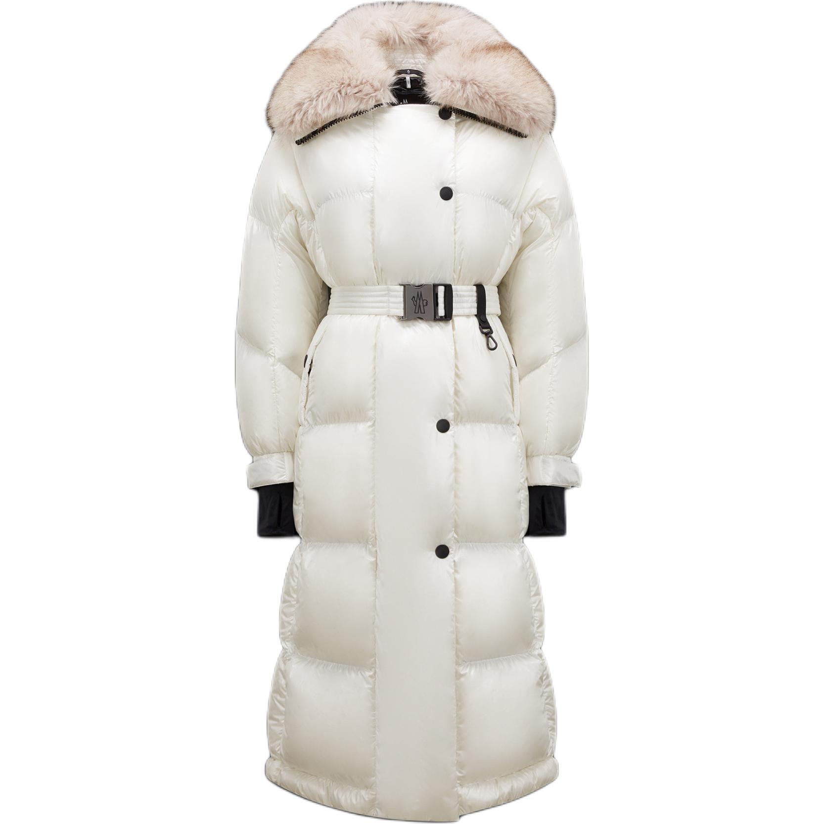 

Moncler Grenoble Женская белая пуховая куртка, White
