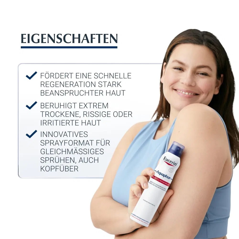 Спрей Eucerin Aquaphor для сухой и раздраженной кожи Eucerin, Transparent — фото 2