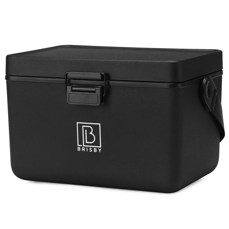

Сумка-холодильник Brisby 12 л с ремнем для переноски, черная