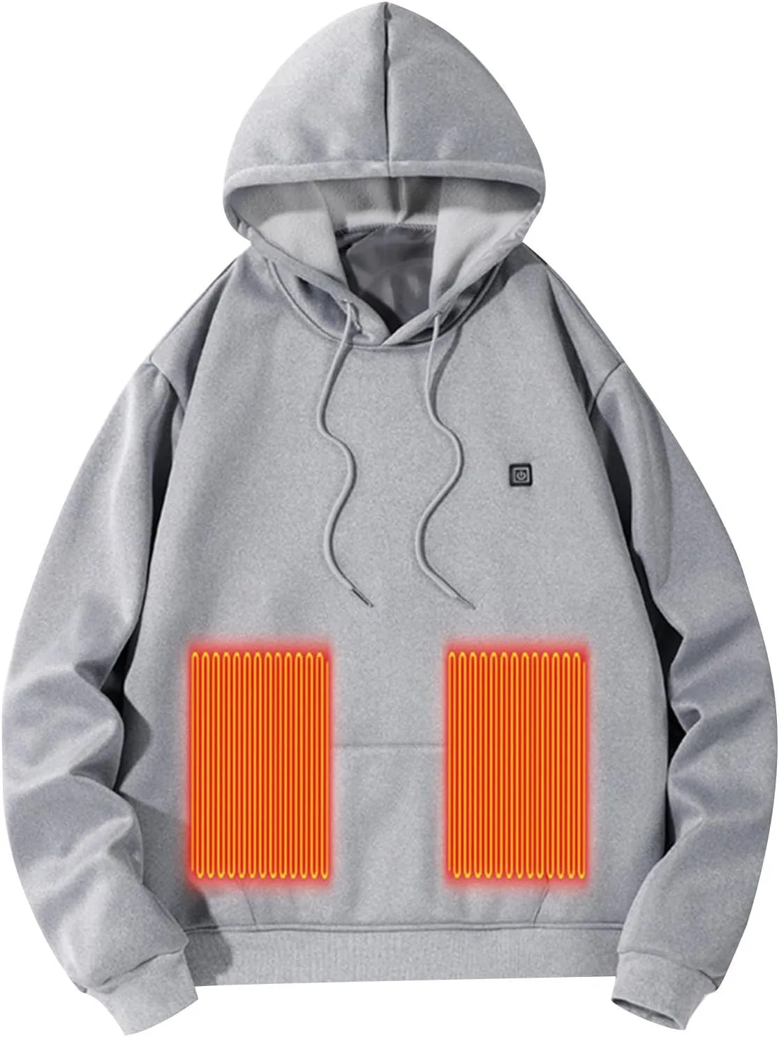 

Мужская утепленная толстовка с подогревом зимняя теплая