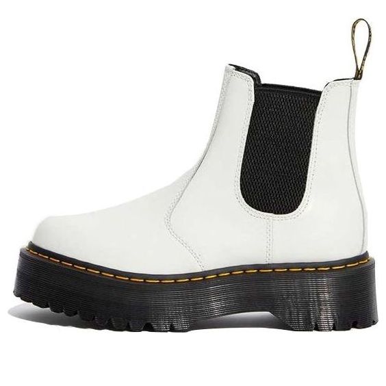 Ботинки Dr. Martens 2976 Smooth на платформе, белый