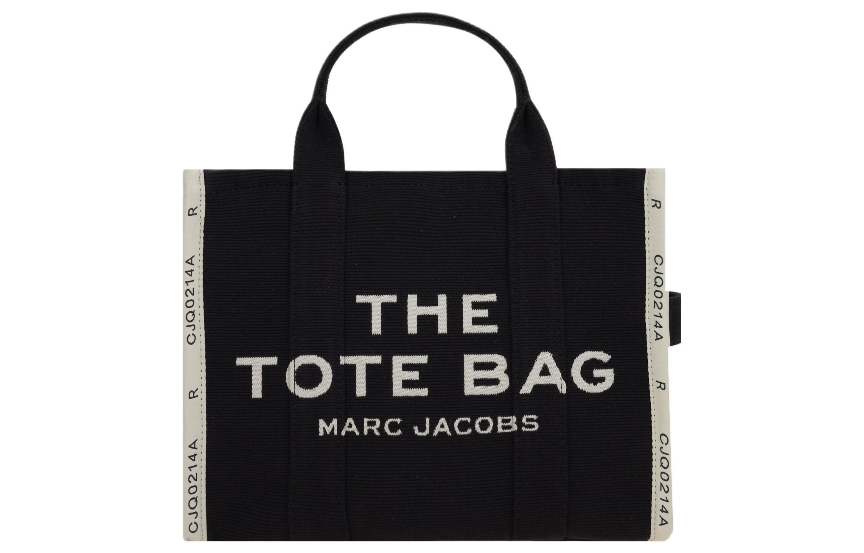 

Средняя сумка-тоут из жаккарда черная MARC JACOBS