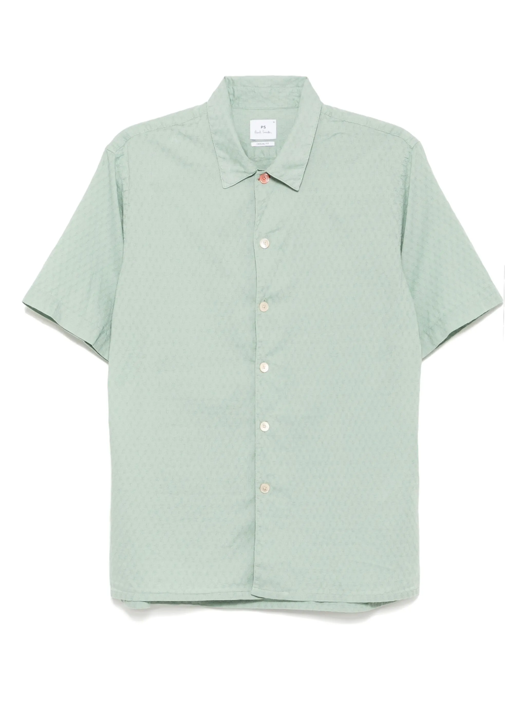 

Рубашка с короткими рукавами Ps Paul Smith, зеленый